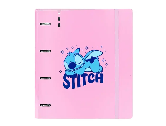 Safta Carpeta de Anillas A4 Stitch Ohana con Recambio Safta Carpeta de Anillas A4 Stitch Ohana con Recambio