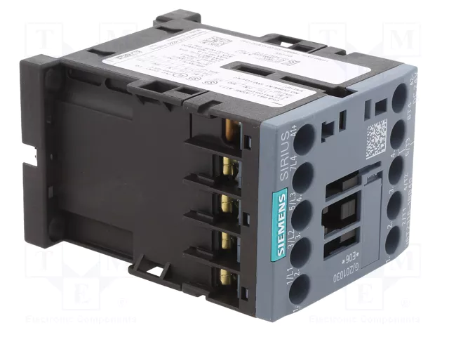 SIEMENS 3RT2316-1BB40 Contactor 4-polar 9A 24VDC