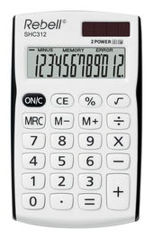 Calculadora De Bolsillo Rebell 12 Digitos Shc-312 Negro
