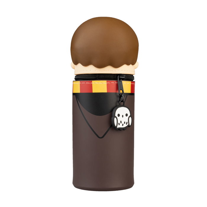 ERIK Portatodo 3D Harry Potter Estuche de Silicona Suave con Cremallera y Base Extensible
