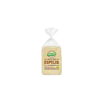 Biocop Pan de molde de trigo y espelta sin corteza 300 g