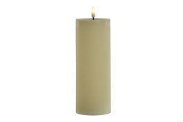 DKD Home Decor Vela Led Beige 6 Unidades 7.5 x 20 x 7.5 cm