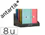 Antartik Agenda Escolar Bilingüe Pack and Go 2026-2027 Espiral Día Página A5 80g Papel FSC - 8 Unidades Diseños Surtidos