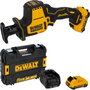 DeWalt DCS312D2-QW Sierra Recíproca Compacta Inalámbrica (2x 2.0 Ah + Cargador) + T STAK BOX
