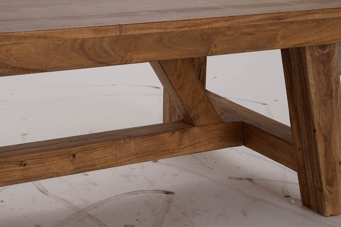 DKD Home Decor Mesa Centro Colonial Marron 110 x 60 x 40 cm