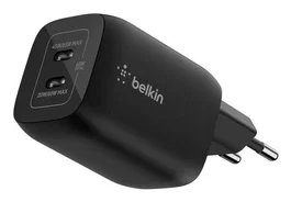 Belkin ENA007KQBK Cargador de Corriente Alterna Negro para Auriculares, Portátil, Smartphone y Tableta