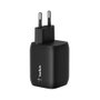 Belkin Cargador GaN USB-C de 65W con Doble Puerto Negro ENA007KQBK