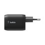 Belkin Cargador GaN USB-C de 65W con Doble Puerto Negro ENA007KQBK