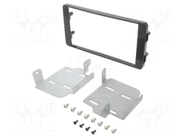 ACV Bastidor de montaje de radio 2 DIN para Fiat y Mitsubishi