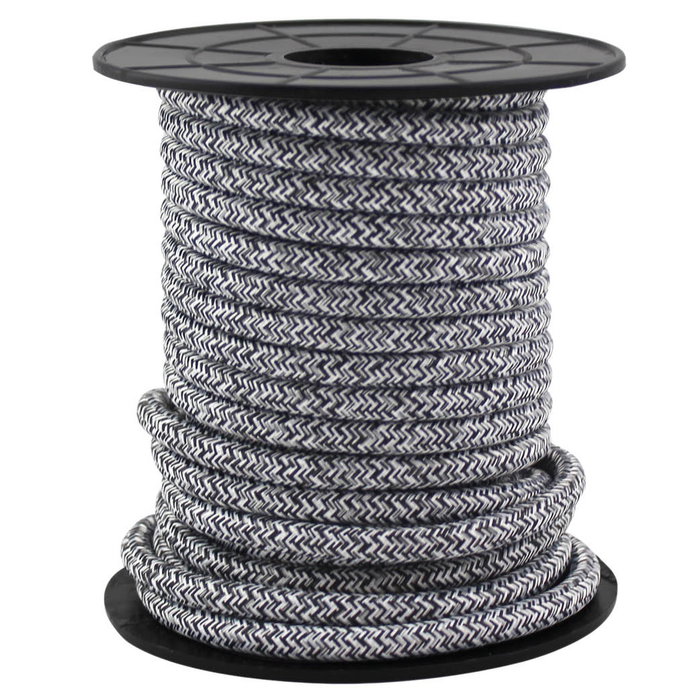 GSC Evolution Cable textil 10M (2x0.75mm) Negro/Gris GSC Evolution Cable textil 10M (2x0.75mm) Negro/Gris