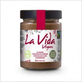 LA VIDA VEGAN Crema Chocolate y Almendra Bio Vegan 270Gr