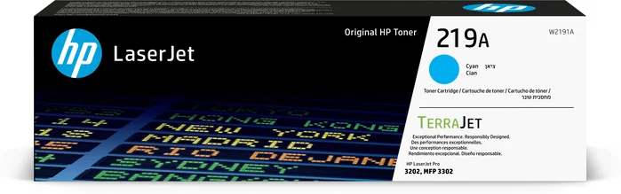 HP 219A Cian Cartucho de Tóner Original LaserJet