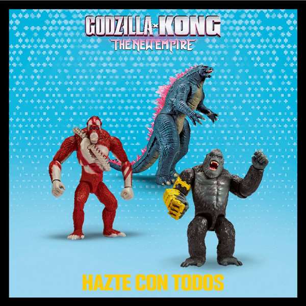 Famosa Godzilla GxK Giant Figura con Accesorios y Puntos de Articulación 28 cm