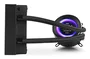 Nox Hummer X-240 LCD - Kit de Refrigeración Líquida AIO para Procesador, Negro, Radiador 240mm, 2 Ventiladores PWM 120mm, Pantalla LCD Personalizable ARGB, Compatible Intel/AMD