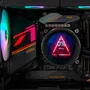 Nox Hummer X-240 LCD - Kit de Refrigeración Líquida AIO para Procesador, Negro, Radiador 240mm, 2 Ventiladores PWM 120mm, Pantalla LCD Personalizable ARGB, Compatible Intel/AMD