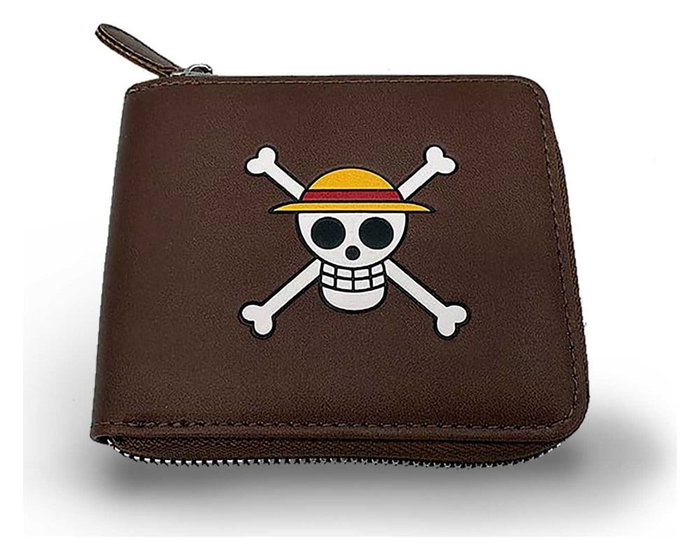 KARACTERMANIA Cartera One Piece Zip Skull