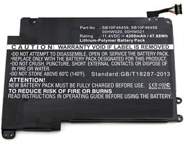 CoreParts Batería de Portátil Li-Pol 47.88Wh 11.4V 4200mAh Negra para Lenovo
