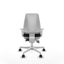 PIQUERAS Y CRESPO Silla de oficina Elche con mecanismo Asincro, Negro y Blanco