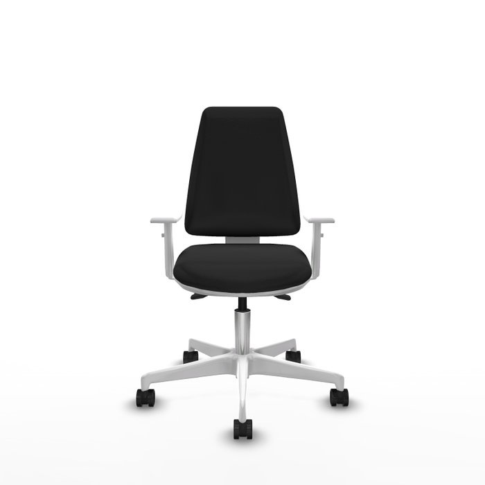 PIQUERAS Y CRESPO Silla de oficina Elche con mecanismo Asincro, Negro y Blanco PIQUERAS Y CRESPO Silla de oficina Elche con mecanismo Asincro, Negro y Blanco