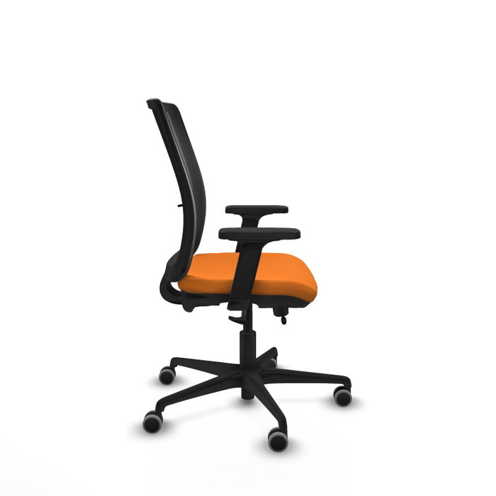 PIQUERAS Y CRESPO Silla de oficina Haches Naranja y Negro PIQUERAS Y CRESPO Silla de oficina Haches Naranja y Negro