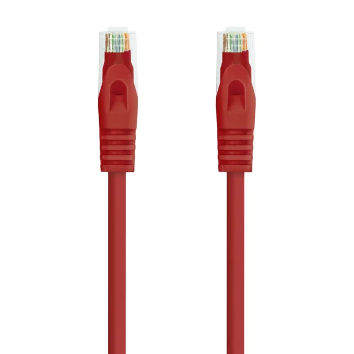 Nanocable Cable de Red Cat6a UTP AWG24 25cm Rojo Nanocable Cable de Red Cat6a UTP AWG24 25cm Rojo