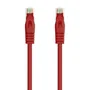 Nanocable Cable de Red Cat6a UTP AWG24 25cm Rojo