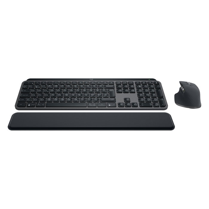 Logitech MX Keys S Combo Teclado y Ratón, Grafito, Nórdico