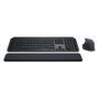 Logitech MX Keys S Combo Teclado y Ratón, Grafito, Nórdico