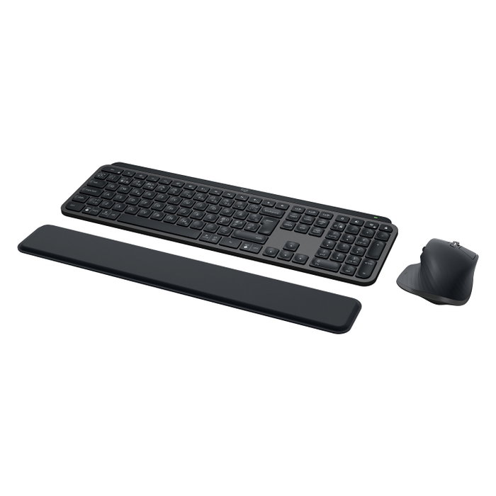 Logitech MX Keys S Combo Teclado y Ratón, Grafito, Nórdico