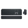Logitech MX Keys S Combo Teclado y Ratón, Grafito, Nórdico