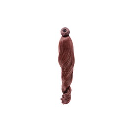 Bifull Coleta Rizada Modelo 33 Castaño Claro Cobre 50 cm