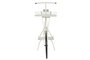 DKD Home Decor Expositor Metal Bicicleta Blanco