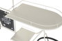 DKD Home Decor Expositor Metal Bicicleta Blanco