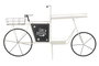 DKD Home Decor Expositor Metal Bicicleta Blanco