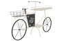 DKD Home Decor Expositor Metal Bicicleta Blanco