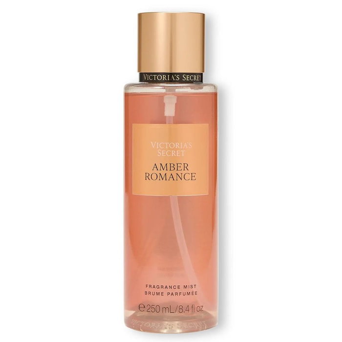Victoria's Secret AMBER ROMANCE Body Mist Eau de Toilette para Mujer - Spray Corporal Fragancia Oriental 250 ml