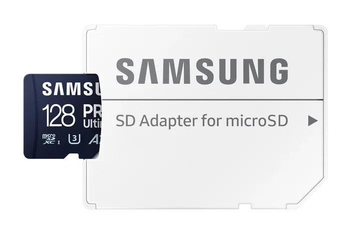 Samsung PRO Ultimate microSDXC 128 GB con Adaptador SD Samsung PRO Ultimate microSDXC 128 GB con Adaptador SD