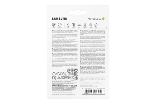 Samsung MB-MY128S 128GB MicroSDXC UHS-I Clase 3 V30 A2 200MB/s lectura Tarjeta Memoria Azul