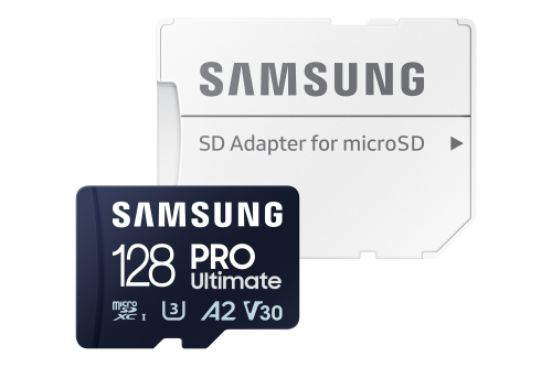 Samsung MB-MY128S 128GB MicroSDXC UHS-I Clase 3 V30 A2 200MB/s lectura Tarjeta Memoria Azul