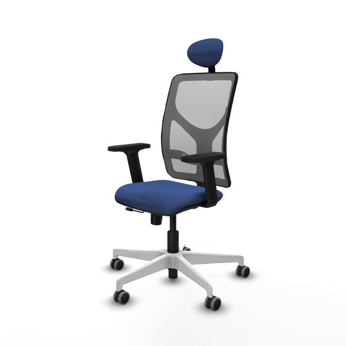 PIQUERAS Y CRESPO Silla de oficina Motilla con mecanismo Sincro/Traslack, Azul marino y Gris PIQUERAS Y CRESPO Silla de oficina Motilla con mecanismo Sincro/Traslack, Azul marino y Gris