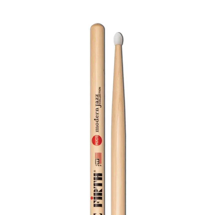 Vic Firth Modern Jazz Collection 5 Baquetas de Hickory con Punta de Nailon