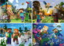 Ravensburger Puzzle 4x100 Piezas Bumper Pack Minecraft
