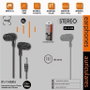 SAMI Auricular Sami silicona negro ergonómico jack 3.5mm