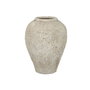 DKD Home Decor Jarrón de Terracota Gris Hecho a Mano 41x41x57 cm