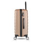 Zoozie Bags Maleta Dorada Grande 76 cm 100L ABS Viaje 4 Ruedas Dobles Cierre Codificado