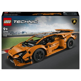 LEGO Technic 42196 Lamborghini Huracán Tecnica Orange Juego de Construcción 806 Piezas para Niños de 9 Años en Adelante