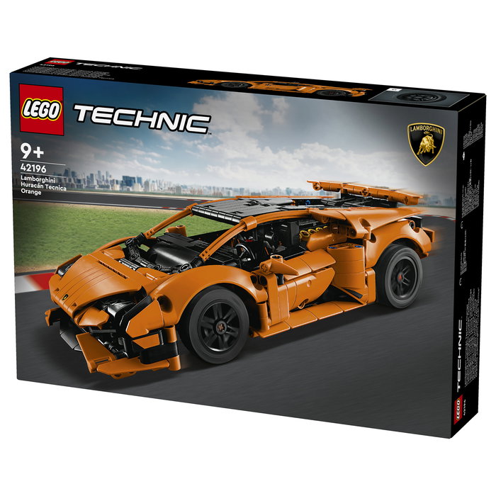 LEGO Technic 42196 Lamborghini Huracán Tecnica Orange Juego de Construcción 806 Piezas para Niños de 9 Años en Adelante LEGO Technic 42196 Lamborghini Huracán Tecnica Orange Juego de Construcción 806 Piezas para Niños de 9 Años en Adelante