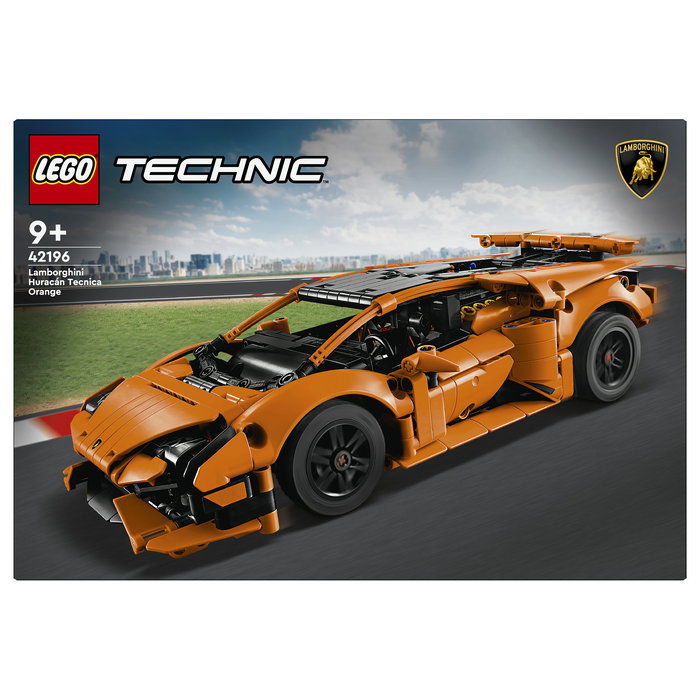 LEGO Technic 42196 Lamborghini Huracán Tecnica Orange Juego de Construcción 806 Piezas para Niños de 9 Años en Adelante LEGO Technic 42196 Lamborghini Huracán Tecnica Orange Juego de Construcción 806 Piezas para Niños de 9 Años en Adelante