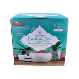 Esential Aroms Humidificador Esential Zen 250ml con 3 Sinergias Aromáticas (Sueño, Relax, Purify)