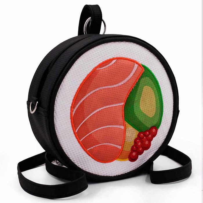 Oh My Pop Bolso-Mochila Sushi Maki Negro Oh My Pop Bolso-Mochila Sushi Maki Negro